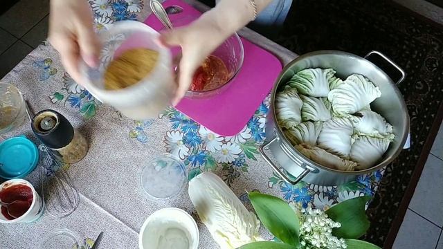 Голубцы дачные, самые быстрые из пекинской капусты смотреть онлайн