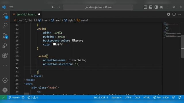 Learn JavaScript In Hindi | scroll animation | DOM Class | Part 33 | Coder Banjao ! смотреть онлайн