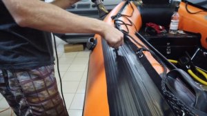 Комфортный РИБ ЧАСТЬ №2. Бюджетный комплект RIB Навигатор 380R PRO и PARSUN 9.9(15)FWS.