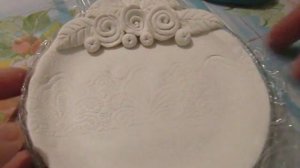 Тарелочка из самозатвердевающей глины. Блюдце для украшений, колец своими руками.