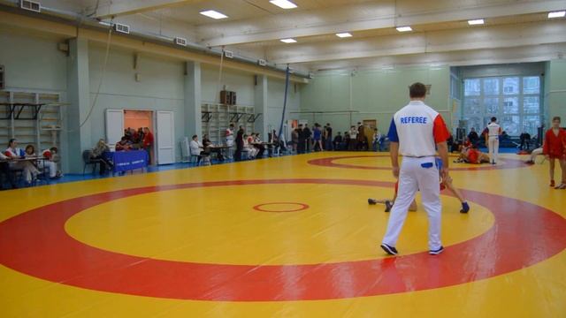 2-встреча - Первенство г. Москвы по самбо среди старших юношей 1999-2000 г.р. (19.11.2016 г) смотреть онлайн