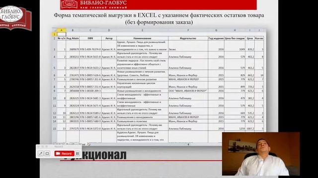 Кабинет Покупателя ООО Торговый Дом «БИБЛИО-ГЛОБУС» смотреть онлайн