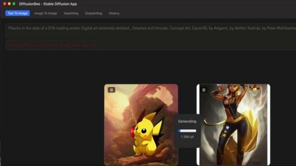 DiffusionBee App stable Diffusion On Mac Part 1