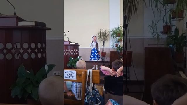 Красивый псалом на Троицу в Церкви ХВЕ, г. Черноморск смотреть онлайн