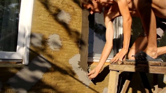 утепление дома каменной ватой делаем откосы базальтовая вата смотреть онлайн