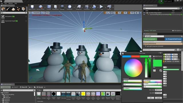 UE4 Color Picker for Noobs ya'll смотреть онлайн