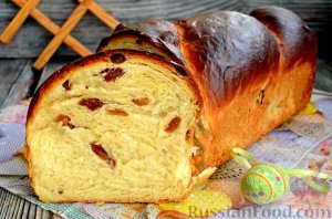 Воздушный, как пёрышко.
КУЛИЧ-ПЛЕТЁНКА