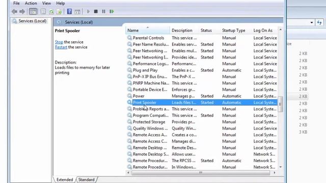 How to forcibly delete stuck print jobs in the print queue смотреть онлайн