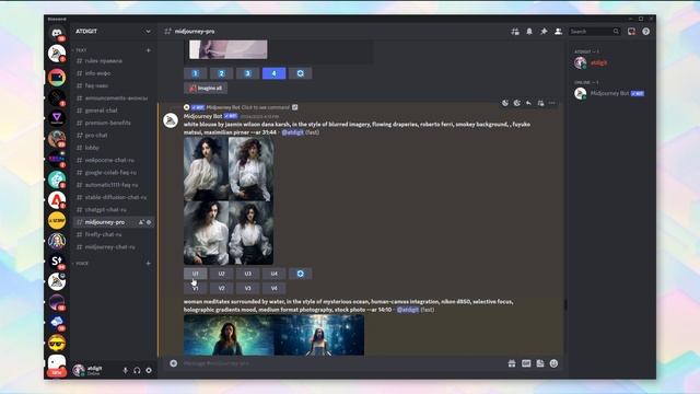 Новинка: Photoshop Generative Expand | Как использовать + сравнение с Midjourney Pan Function смотреть онлайн