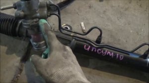 Toyota Corona Premio - Замена рулевой рейки