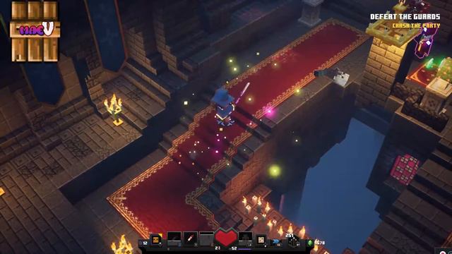 #02 FIREWORKS FUN ALL THE WAY - MINECRAFT DUNGEONS FUN WITH ARTIFACT смотреть онлайн