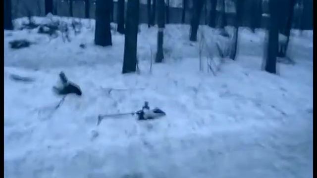 Пробный полет радиоуправляемого вертолета смотреть онлайн
