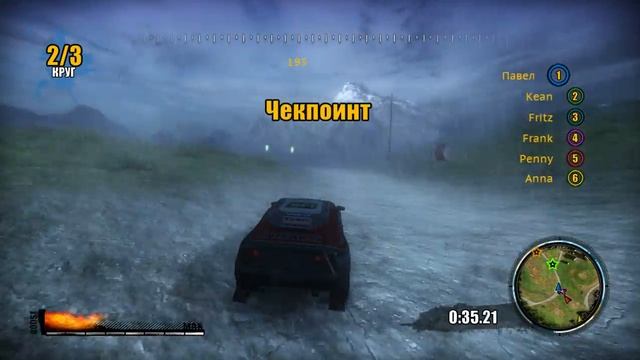 Insane 2. Гонки на выживание. (жуткий ливень и в нас попала молния) смотреть онлайн