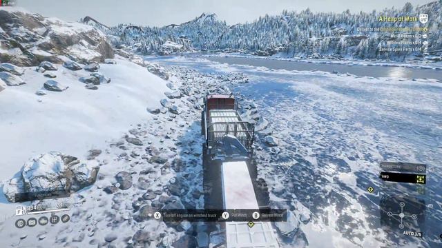 SnowRunner Amur Region Ep.12 Part 1 (Two Keny's Loaded for A Heap Of Work, First Stage Completed!!! смотреть онлайн
