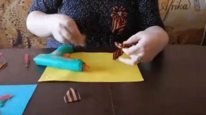 Мастер-класс по изготовлению броши из георгиевской ленточки