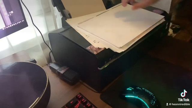 Tutorial How To Print Photocards Double Sided, туториал как печатать карты с двух сторон Kpop Photo