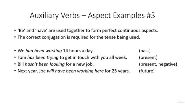 Verbs Auxiliary смотреть онлайн