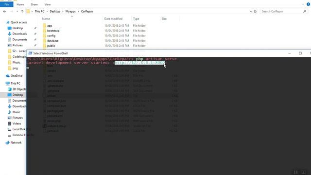 How to Run Our Laravel App - Laravel 5.6 for Beginner смотреть онлайн