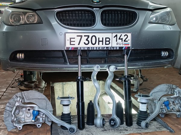 Ремонт передней подвески bmw e60