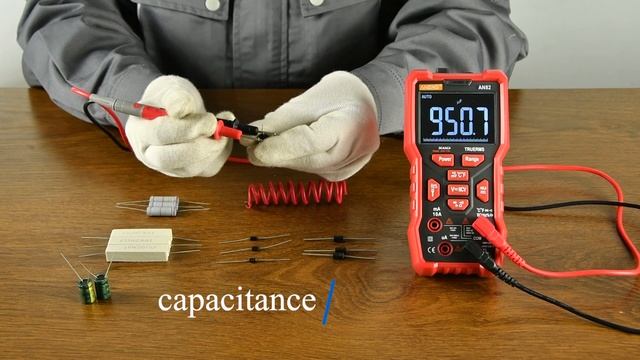 ANENG AN 82 Smart Multimeter Auto Range Handheld NCV Digital Multimeter смотреть онлайн