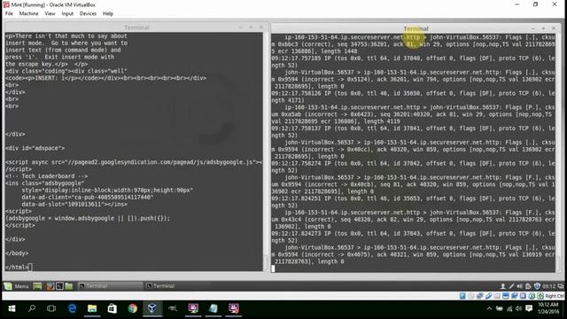 tcpdump: more time options, verbose output, write to a file, hex and ASCII output смотреть онлайн