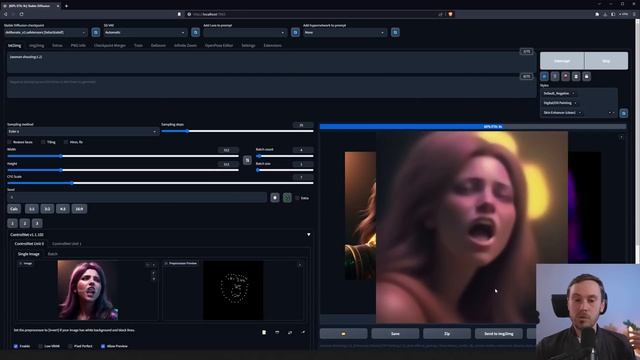 How To Make AI Faces. ControlNet Faces Tutorial.