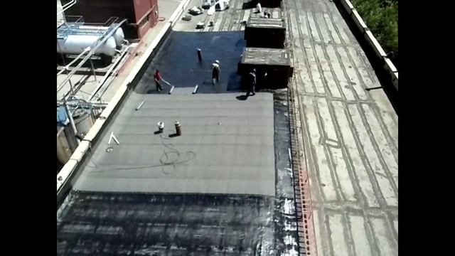 Как делают кровлю рулонными материалами смотреть онлайн