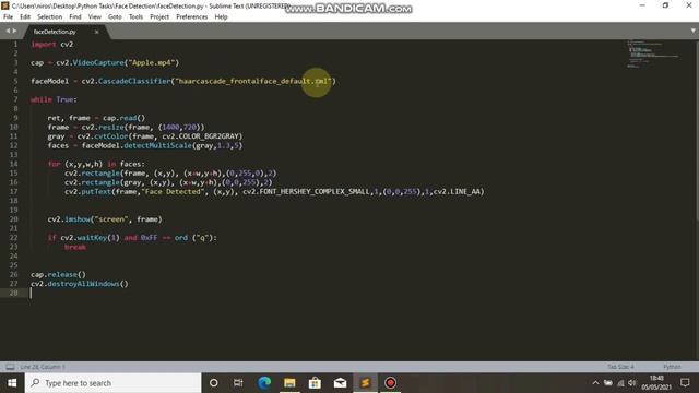 Face detection with Python using openCV - Computer Vision | Sparkup Tamil смотреть онлайн
