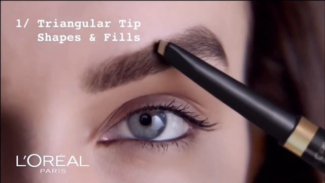 L'Oréal Paris Brow Stylist Shape & Fill Pencil TV Commercial - 22 September 2017 смотреть онлайн