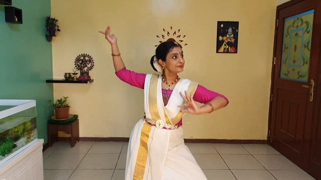 Onapattin thalam thullum... | Onam Dance Cover 2020 смотреть онлайн