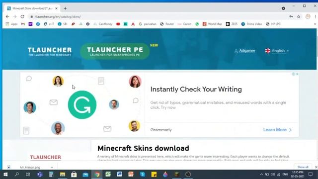 How to upload a Skin and replace Minecraft's default Skin | Tlauncher смотреть онлайн