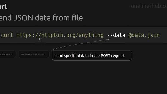 Send JSON data from file #curl смотреть онлайн