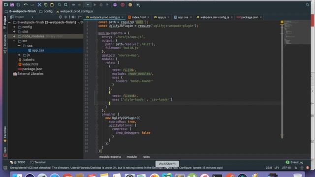 8- Webpack - Css & Sass (Darija) смотреть онлайн