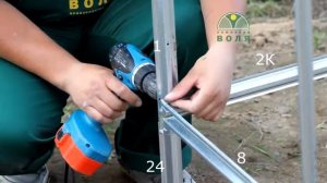 Теплица ДВУШКА - инструкция по сборке. Компания Воля.