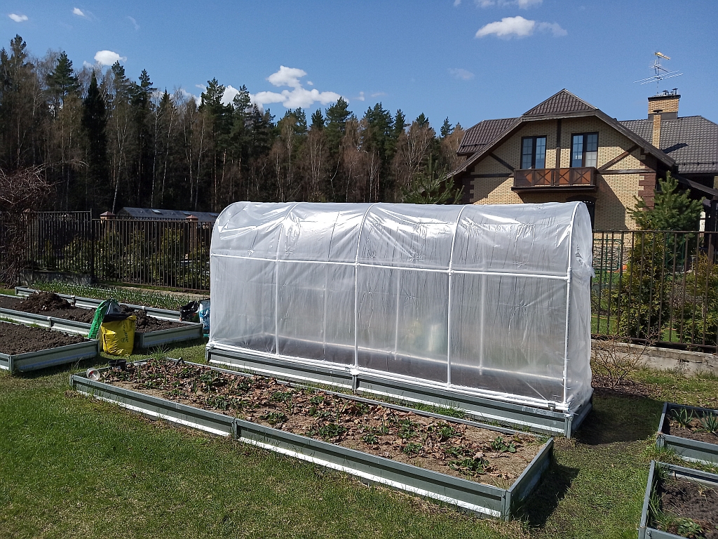 Парник из полипропиленовых труб. Быстро и просто смотреть онлайн