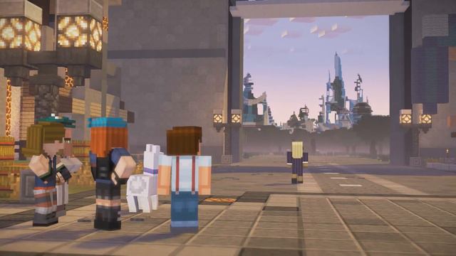 An adventure comes to an end... | Minecraft Story mode season 2 ep 5 pt 4 смотреть онлайн