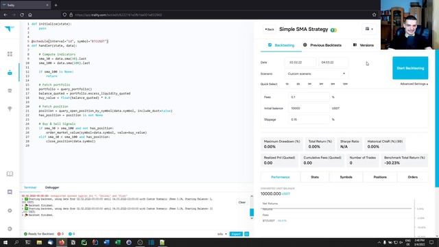Automated Crypto Trading Bots with Trality смотреть онлайн