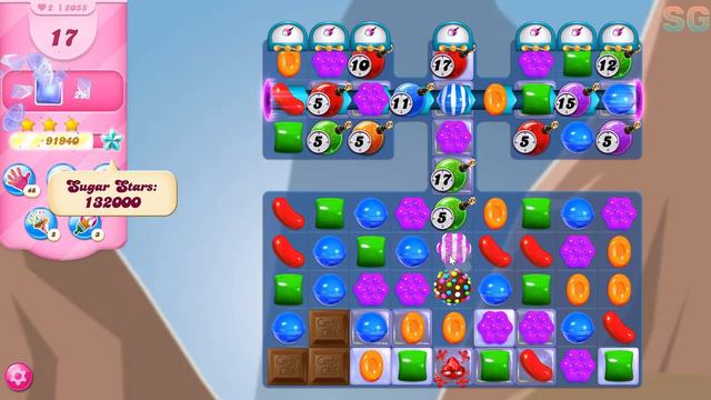 Candy Crush Saga Level 2055 (No Boosters) смотреть онлайн
