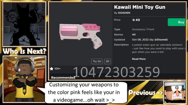 Marvel Comics - Gwenpool Roblox Outfit Tutorial смотреть онлайн