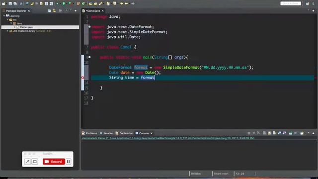 Java - Time & Date смотреть онлайн