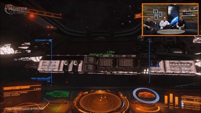 Elite Dangerous: Drake Carrier Jump sequence смотреть онлайн
