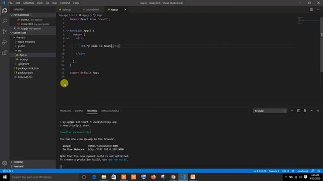 What is JSX in React JS | JSX Explanation in Hindi | PART-5 смотреть онлайн
