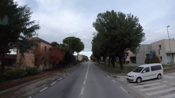 Италия. Едем вдоль Адриатики. Деревни Италии (р-н Равенны): San Zaccaria, Osteria,  Borgo Faina