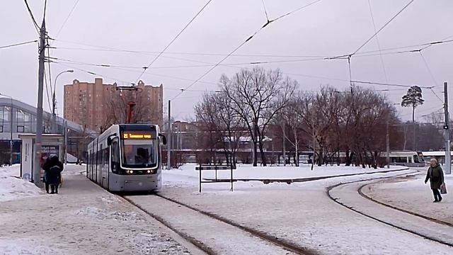 Последние дни работы вагонов "PESA 71-414 Fokstrot" ,в Пресне смотреть онлайн