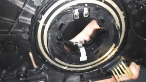 Renault Megane 2 (2006) Замена рулевого шлейфа. Устранение CHECK AIRBAG.