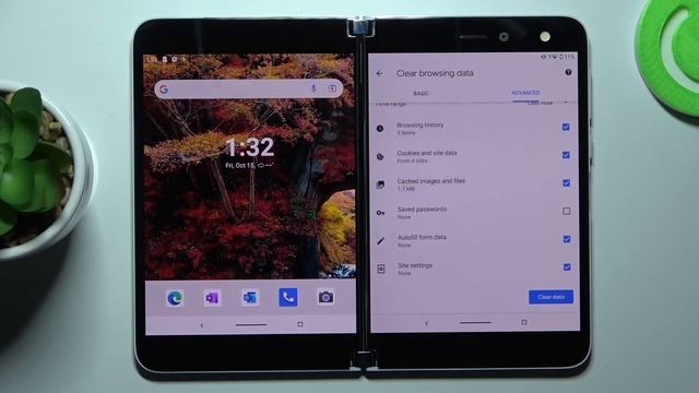 How to Clear Browsing Data on Microsoft Surface Duo – Browser History смотреть онлайн