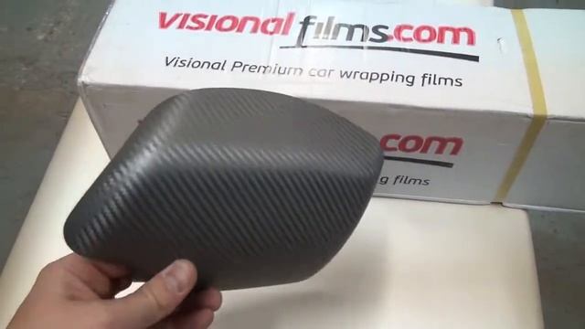 Плёнка под серый Carbon 3D графит Visionalfilms смотреть онлайн