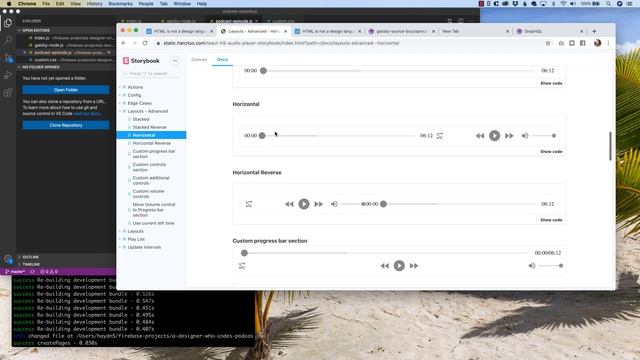 How to Add a React JS Audio Player into Gatsby JS and Customize it смотреть онлайн