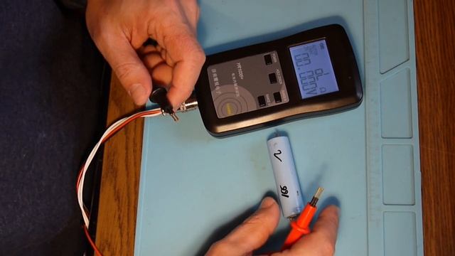 YR1035+ Lithium Battery Internal Resistance Tester,low Z And Voltmeter Tests,Real Four Point Measur