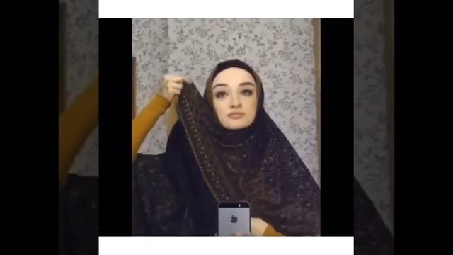 Как завязать платок(хиджаб)ДИАНА ОМАРОВА смотреть онлайн